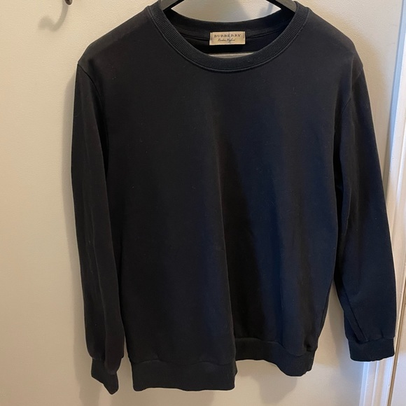 Burberry Men’s Acklow Logo-back Sweatshirt - Picture 2 of 5